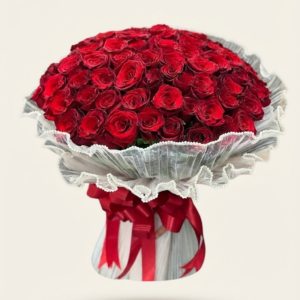 Gentle Peony Basket