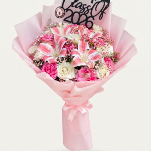 Velvet Graduation Orchid Bouquet