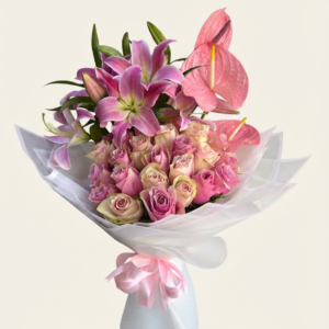 Gentle Tulip Wreath