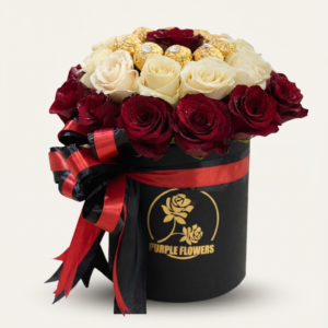 Delicate Rose Basket