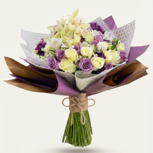 Fresh Orchid Wreath